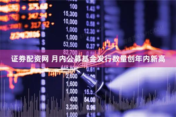 证劵配资网 月内公募基金发行数量创年内新高
